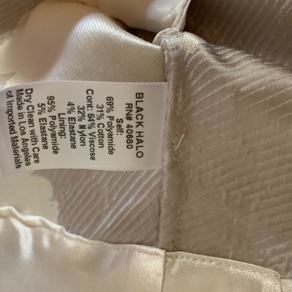 Black Halo Clarkson Strapless Fit and Flare Dress - Picture 5 of 5